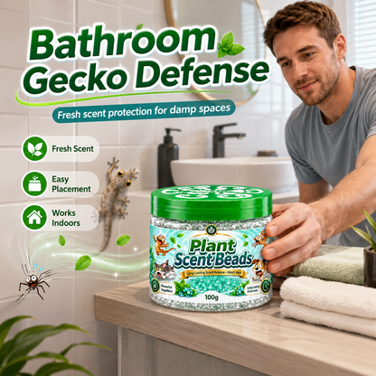 🥳2026 HOT SALE🥳💞50K+ SOLD!Natural Plant Gecko Repellent Gel Beads