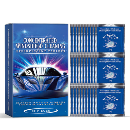 🔥Hot Sale - 50% OFF🔥⏰Car Windshield Cleaning Effervescent Tablets