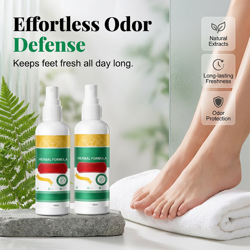 🔥Hot Sale - 50% OFF🔥Refreshing Foot Care Spray with Herbal Formula