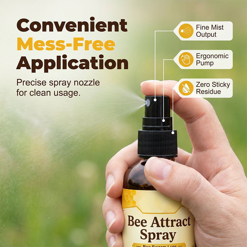 🐝HOT SALE!Natural Outdoor Bee Attractant Spray