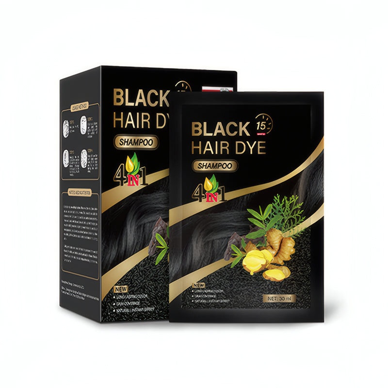 🥳2026 HOT SALE🥳💞50K+ SOLD!4-in-1 Herbal Hair Dye Shampoo