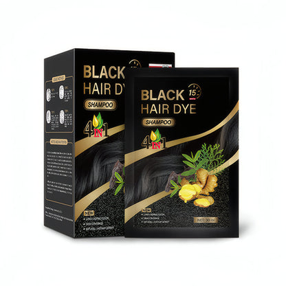 🥳2026 HOT SALE🥳💞50K+ SOLD!4-in-1 Herbal Hair Dye Shampoo