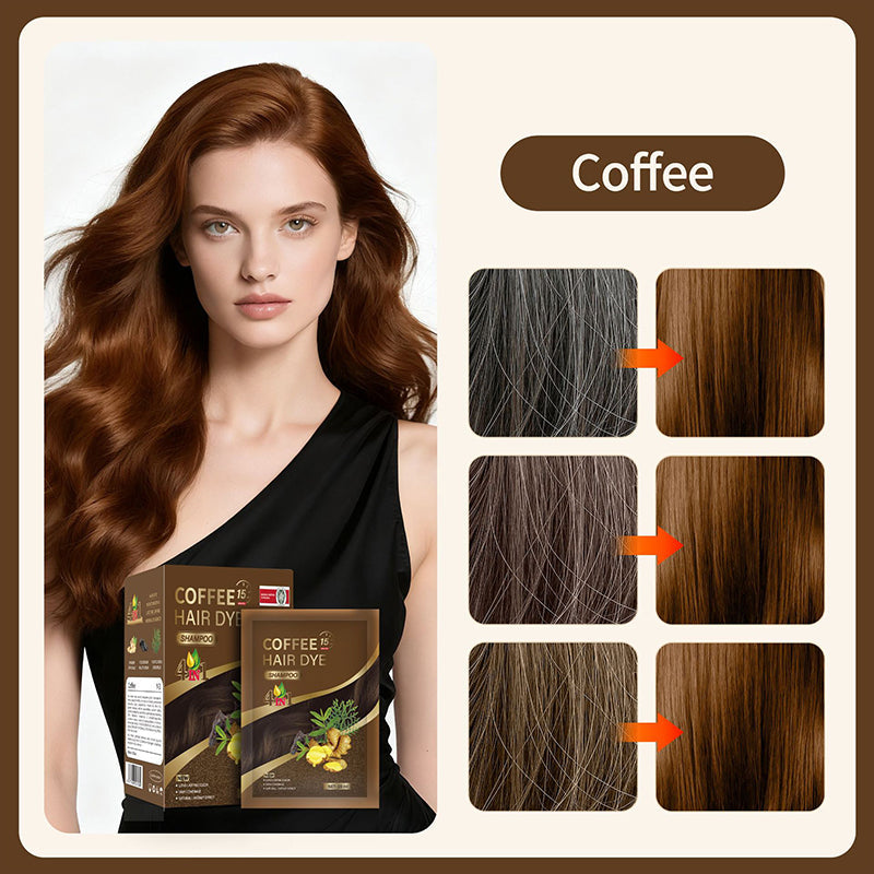 🥳2026 HOT SALE🥳💞50K+ SOLD!4-in-1 Herbal Hair Dye Shampoo