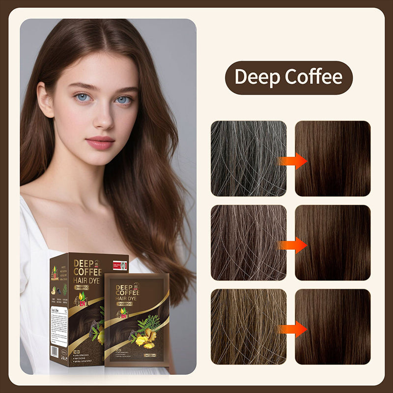 🥳2026 HOT SALE🥳💞50K+ SOLD!4-in-1 Herbal Hair Dye Shampoo