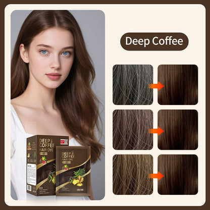 🥳2026 HOT SALE🥳💞50K+ SOLD!4-in-1 Herbal Hair Dye Shampoo