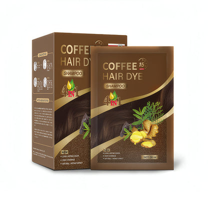 🥳2026 HOT SALE🥳💞50K+ SOLD!4-in-1 Herbal Hair Dye Shampoo