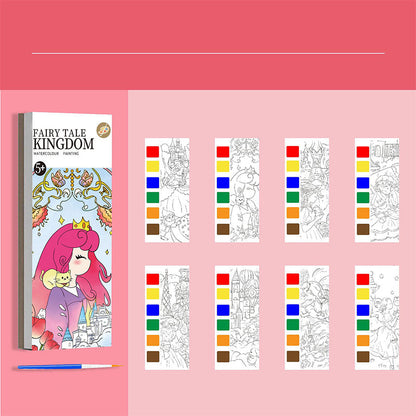 🥳2026 HOT SALE🥳💞50K+ SOLD!Pocket Watercolor Painting Book for Kids