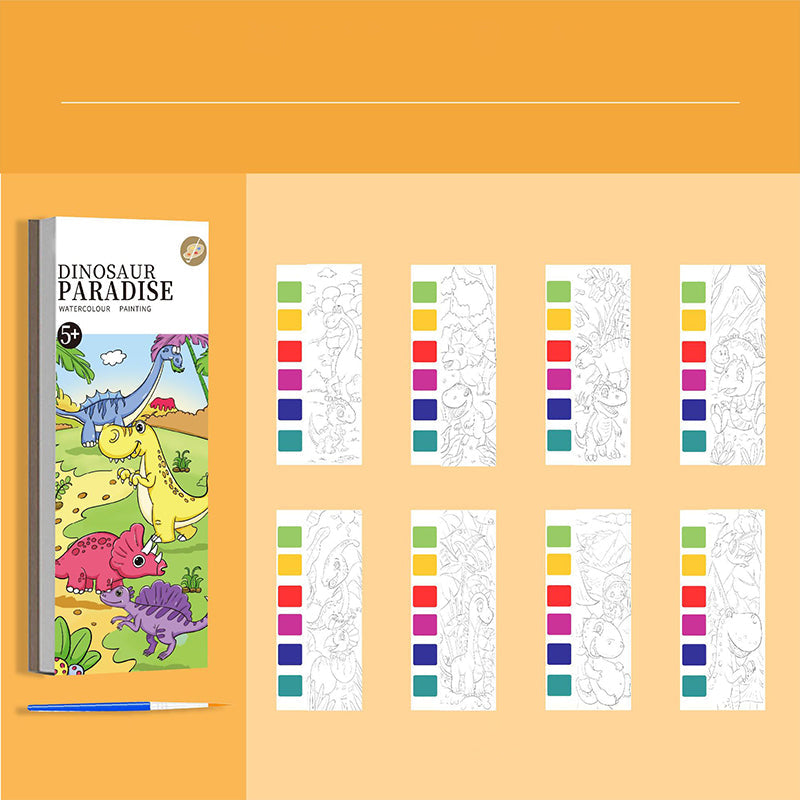 🥳2026 HOT SALE🥳💞50K+ SOLD!Pocket Watercolor Painting Book for Kids