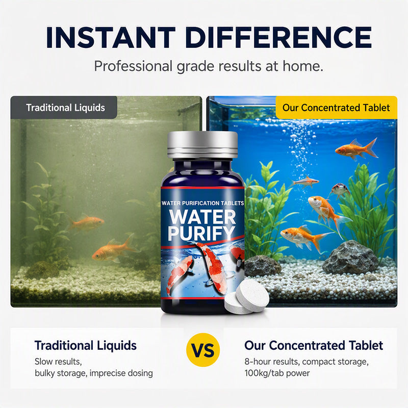 🔥Hot Sale🔥Professional Aquarium Water Purification Tablets