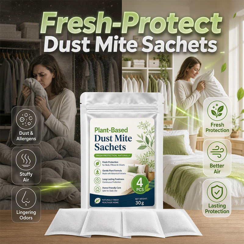 ⏳Limited-time 50% off⏰Plant-Based Mite Repellent Pouches🌿🛡️