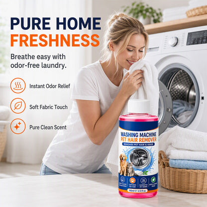 🔥Hot Sale - 50% OFF🔥Deep Clean Washers Instantly! No-Odor 4-in-1 Pet Hair Laundry Cleaner