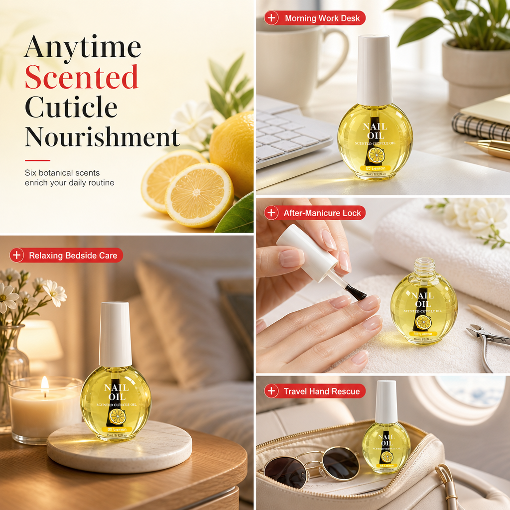 🥳 2026 Hot Sale - 50% OFF🥳💞 Over 10,000 sold! Cuticle Care Oil—Deeply moisturizing, available in 6 scents, and comes with a precision brush. Get healthy, beautiful nails—hurry and grab yours now! ✅