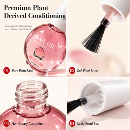 🥳 2026 Hot Sale - 50% OFF🥳💞 Over 10,000 sold! Cuticle Care Oil—Deeply moisturizing, available in 6 scents, and comes with a precision brush. Get healthy, beautiful nails—hurry and grab yours now! ✅