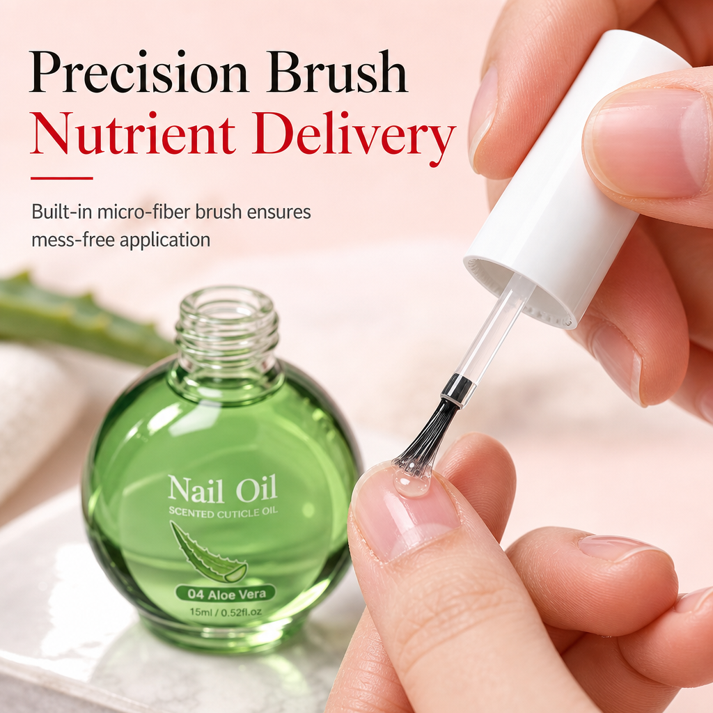 🥳 2026 Hot Sale - 50% OFF🥳💞 Over 10,000 sold! Cuticle Care Oil—Deeply moisturizing, available in 6 scents, and comes with a precision brush. Get healthy, beautiful nails—hurry and grab yours now! ✅