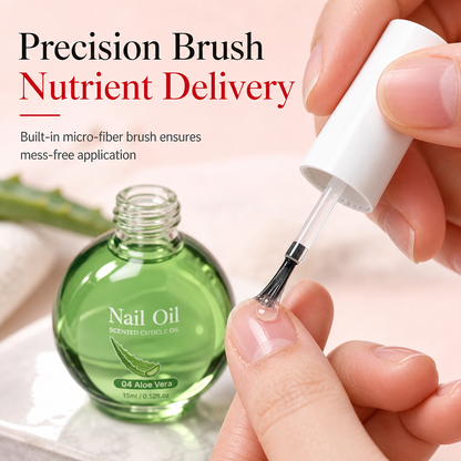 🥳 2026 Hot Sale - 50% OFF🥳💞 Over 10,000 sold! Cuticle Care Oil—Deeply moisturizing, available in 6 scents, and comes with a precision brush. Get healthy, beautiful nails—hurry and grab yours now! ✅