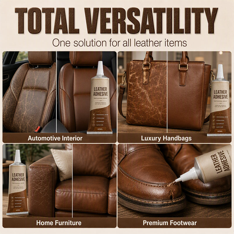 🔥Hot Sale - 50% OFF🔥Quick Drying Waterproof Leather Adhesive