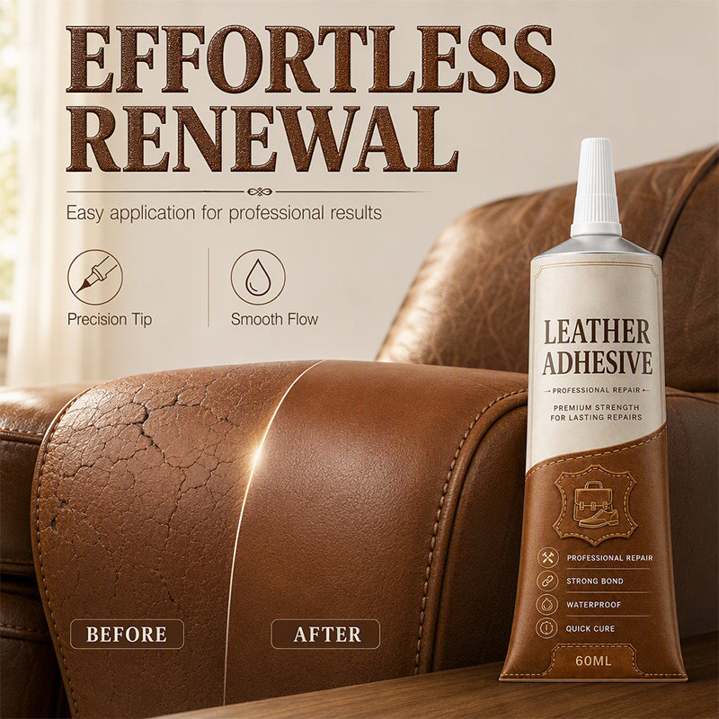 🔥Hot Sale - 50% OFF🔥Quick Drying Waterproof Leather Adhesive
