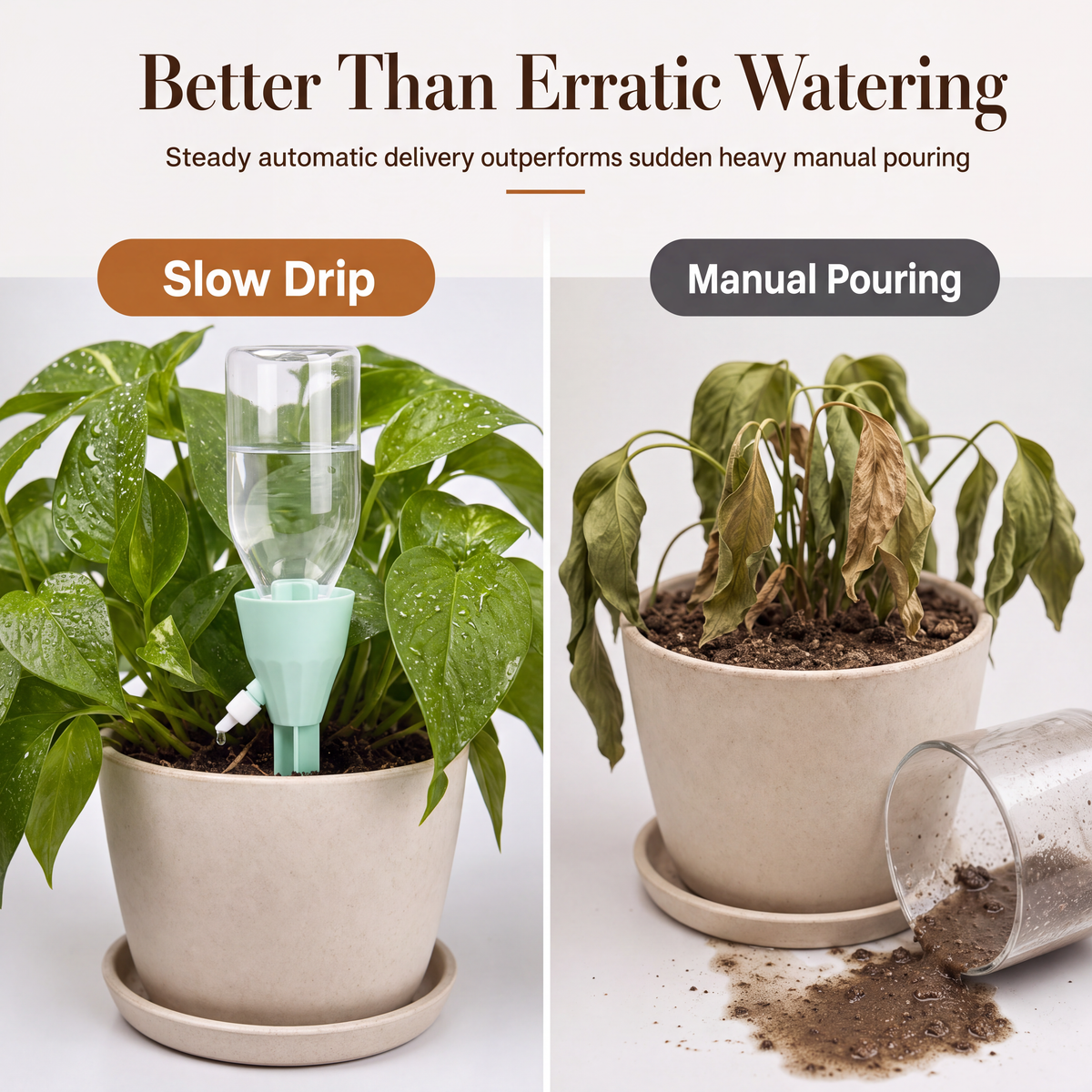 🌱 Automatic Plant Watering Spike