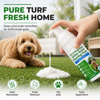 🥳2026 HOT SALE🥳Pet Artificial Grass Urine Scale Cleaning Foam