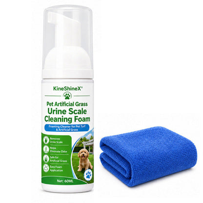 🥳2026 HOT SALE🥳Pet Artificial Grass Urine Scale Cleaning Foam