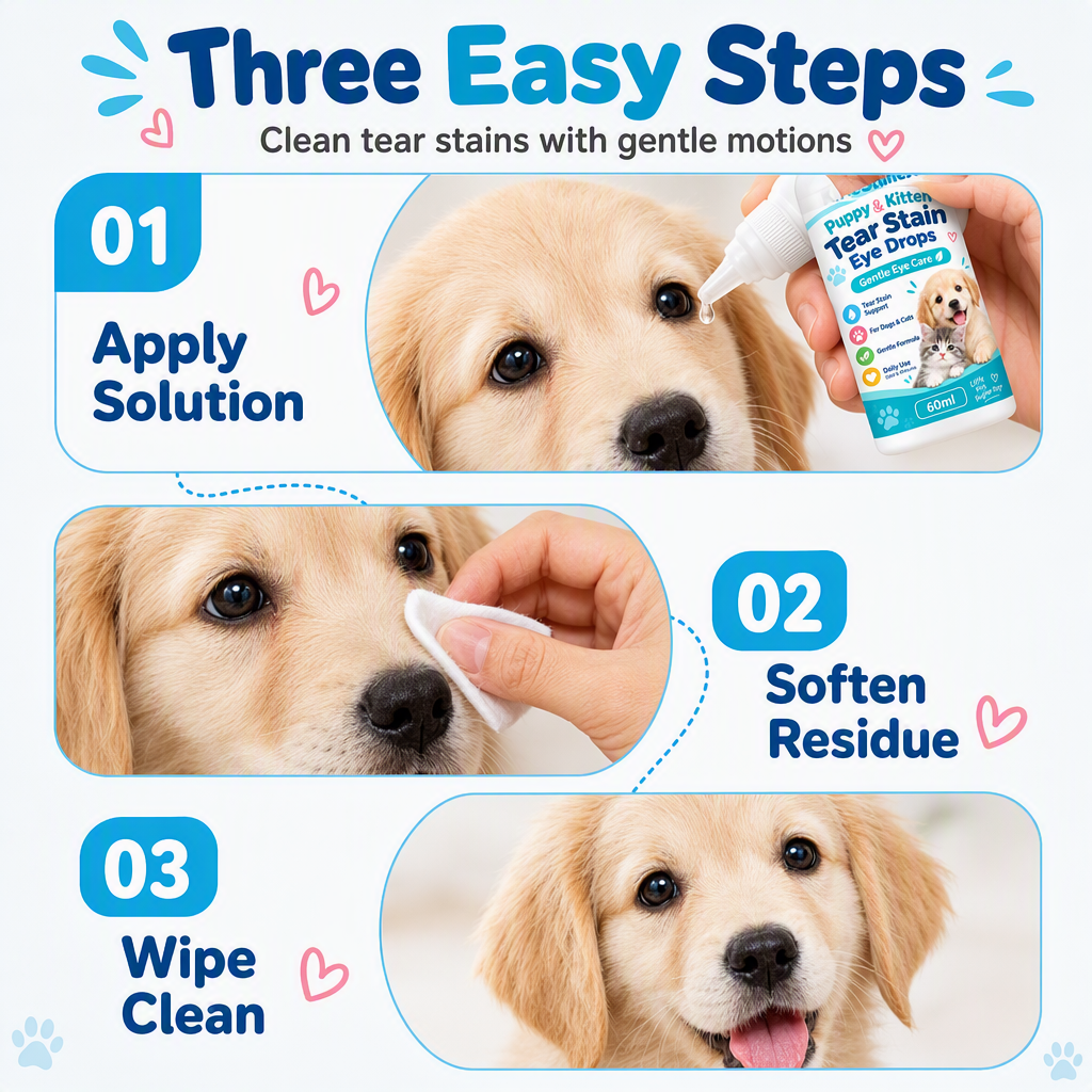 🥳2026 HOT SALE🥳Gentle Tear Stain Remover Eye Drops