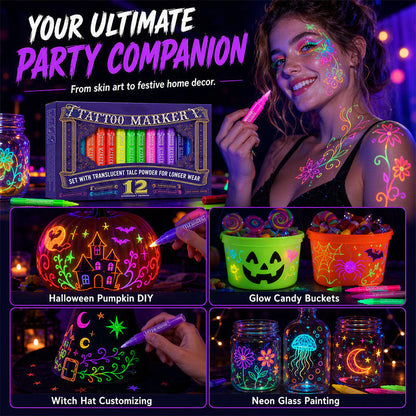 UV-Reactive Pens for Party Art – product image